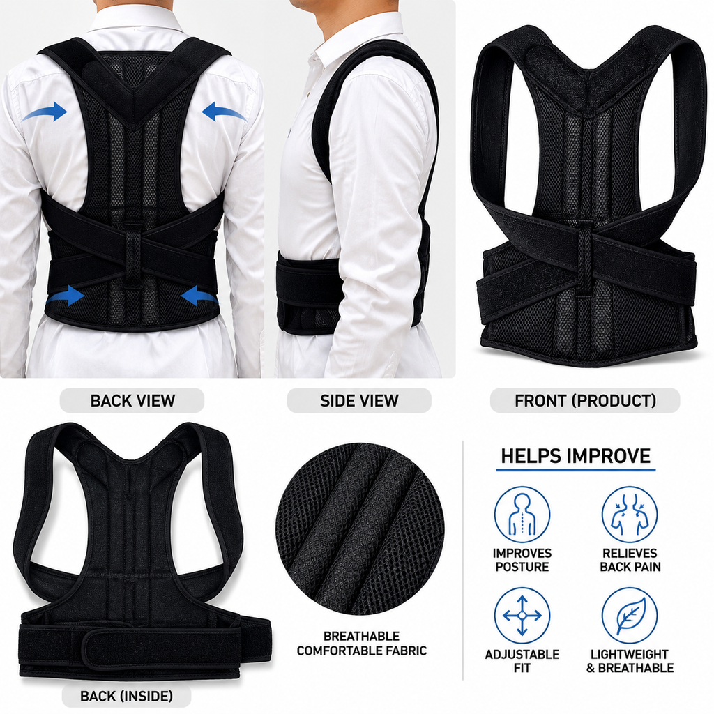 Posture corrector belt