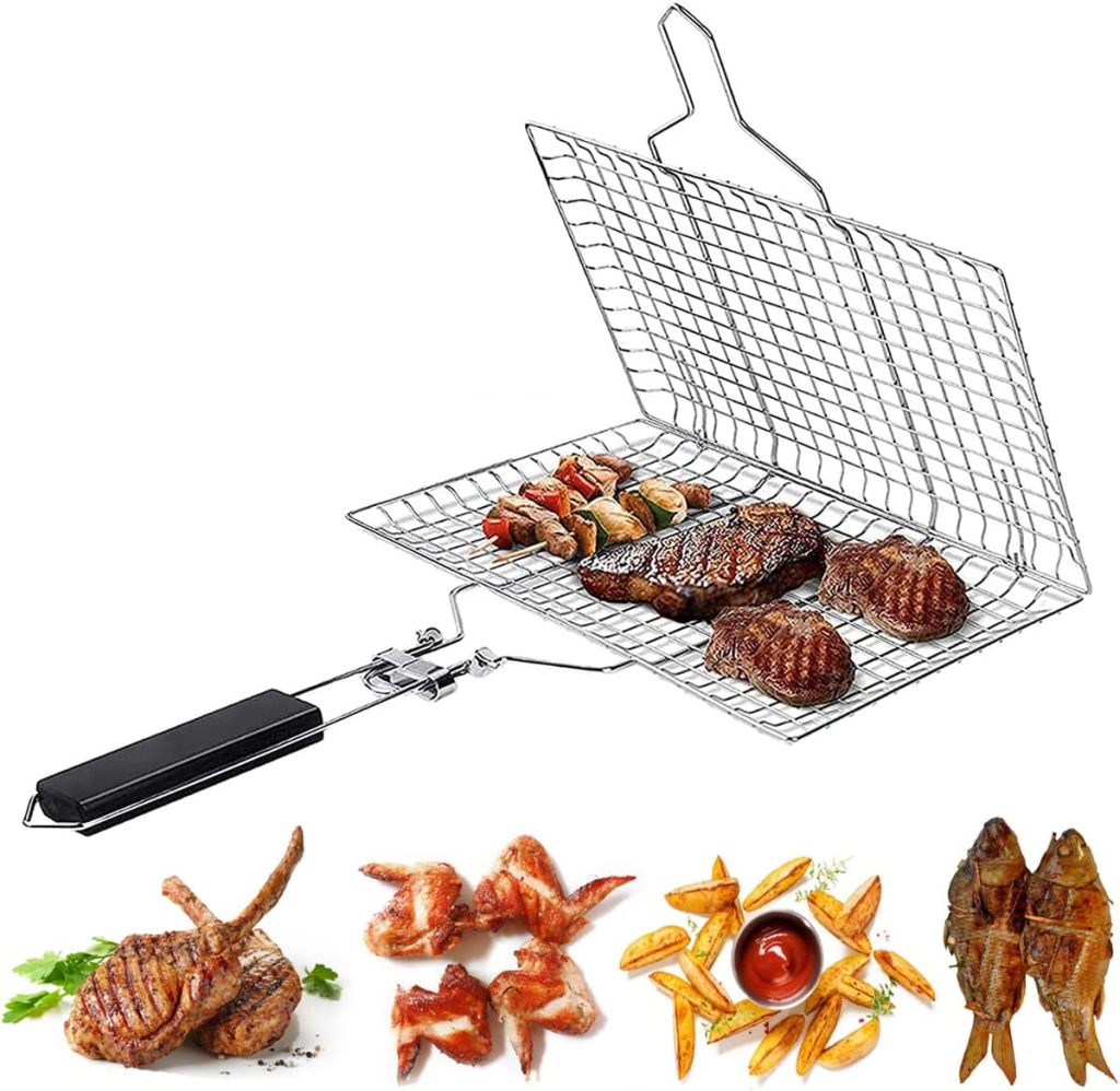 Bbq Stainless Steel Hand Grill (Small Size)